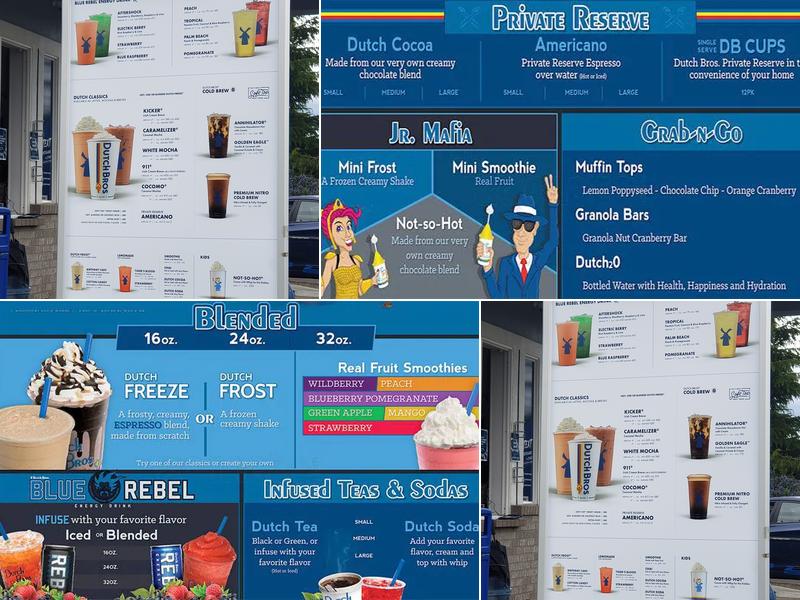 Dutch Bros Coffee Menu