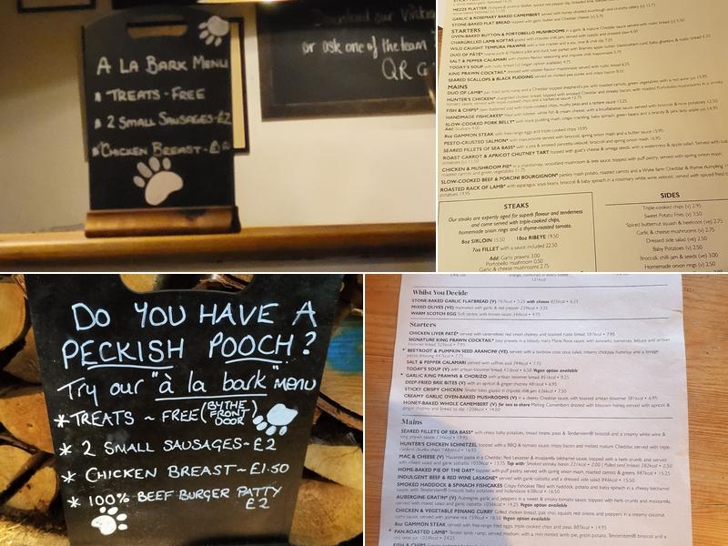 The Baker'S Arms Menu