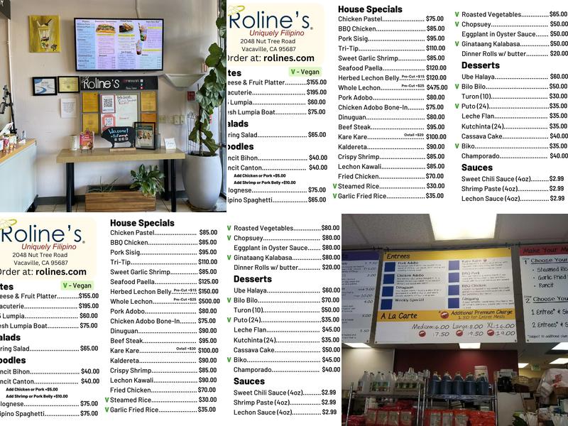 Roline's Menu