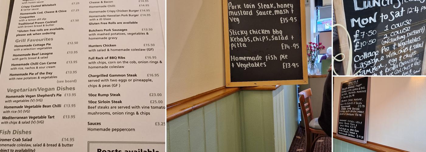 The Garden Street Grill Menu