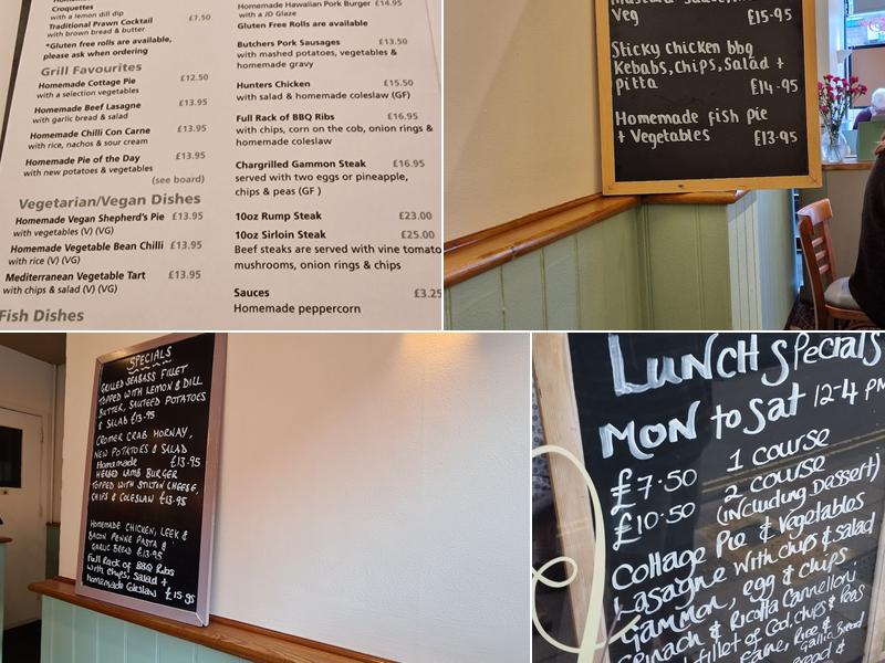 The Garden Street Grill Menu