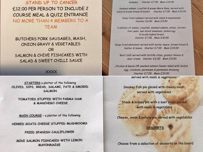 Qs Coffee Shop & Bistro Menu