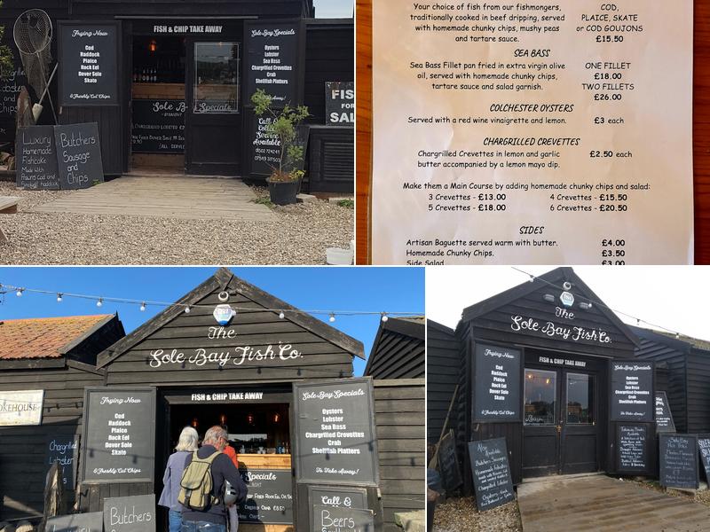 Sole Bay Fish Company Menu