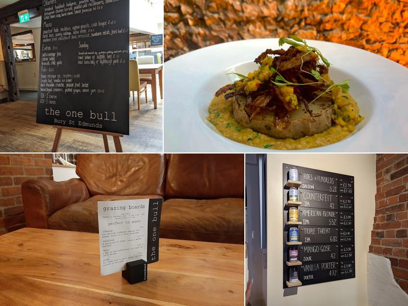 One Bull at Bury St Edmunds Menu