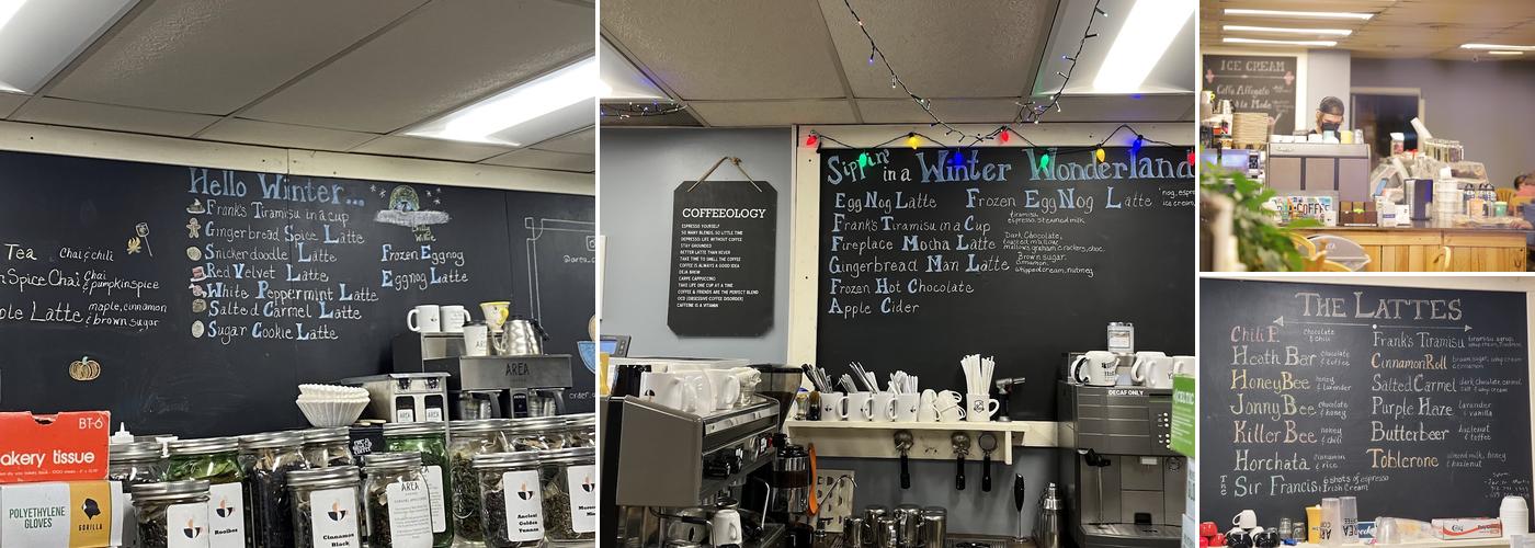 AREA Coffee Menu