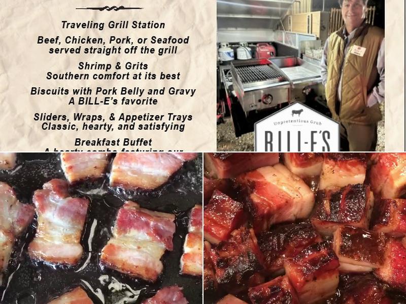 BILL E's SMALL BATCH BACON Menu