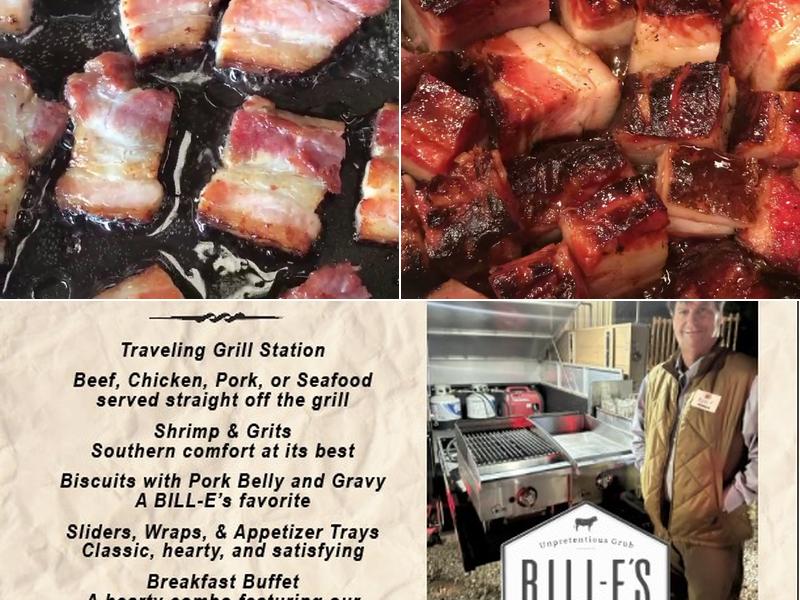 BILL E's SMALL BATCH BACON Menu