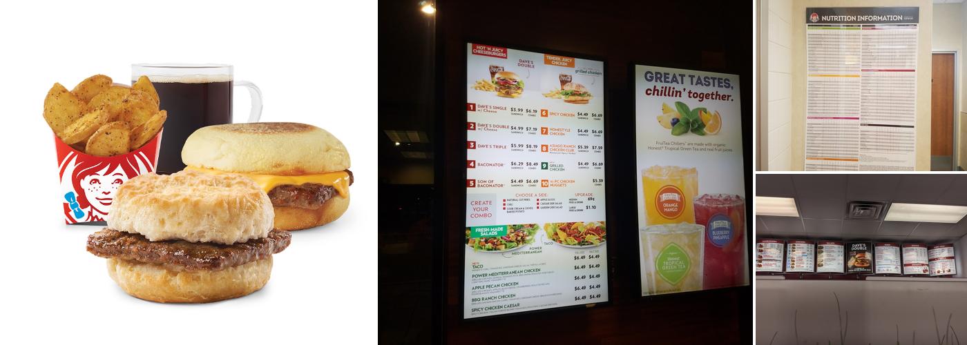 Wendy's Menu
