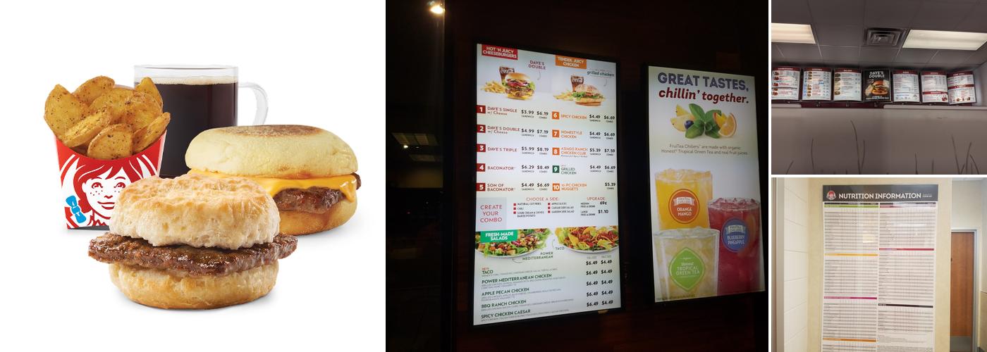 Wendy's Menu