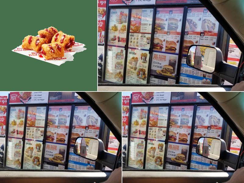 KFC Menu