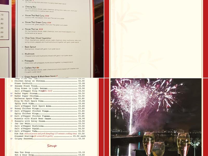 The Ruby Helensburgh Menu