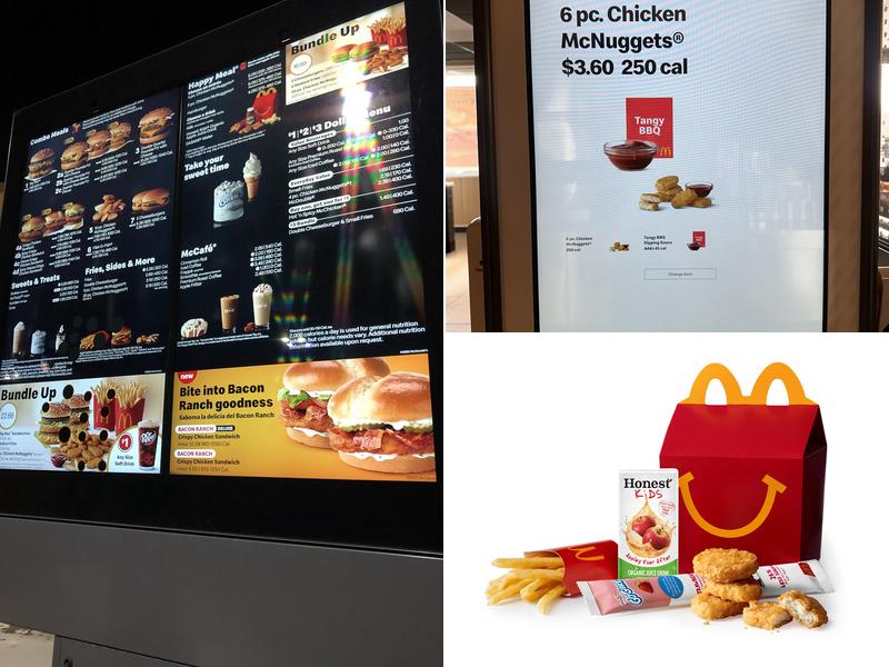 McDonald's Menu