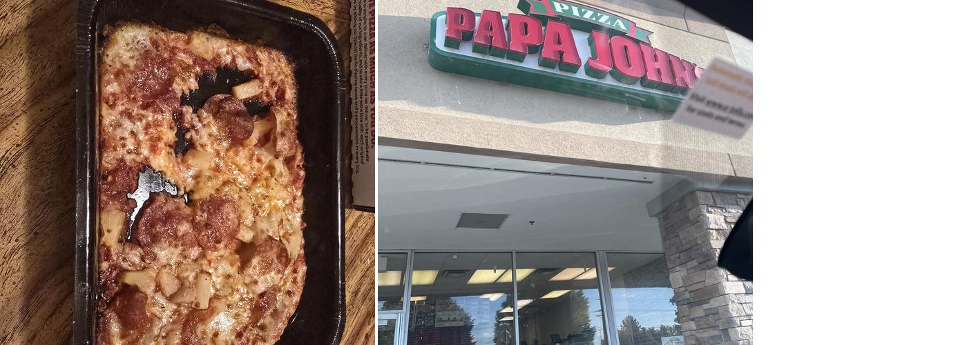 Papa Johns Pizza Menu