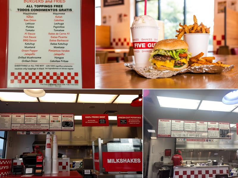 Five Guys Menu