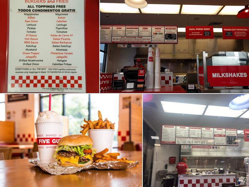 Five Guys Menu