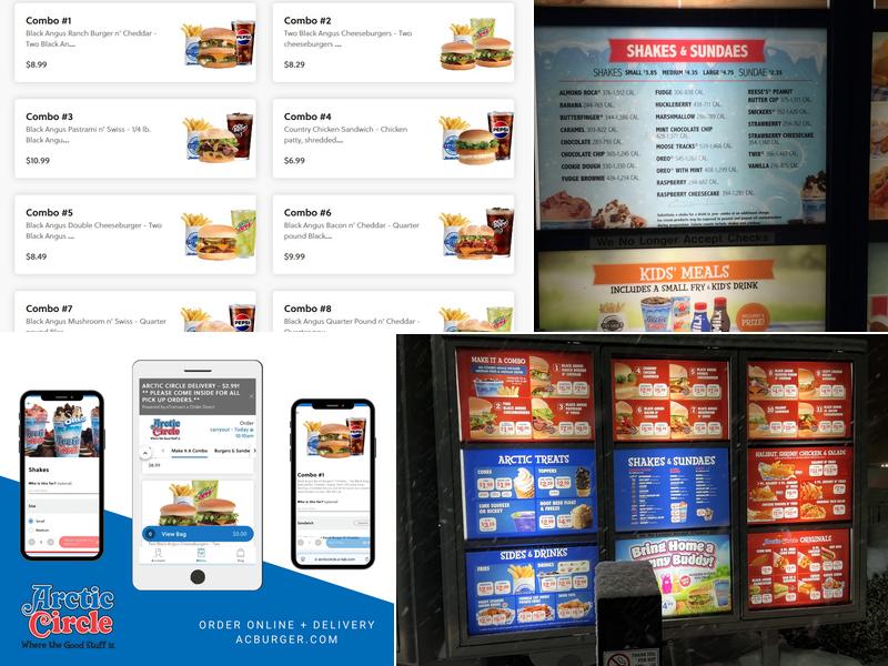 Arctic Circle Menu