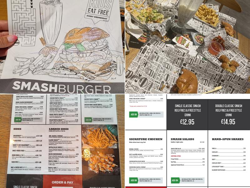 Smashburger Menu
