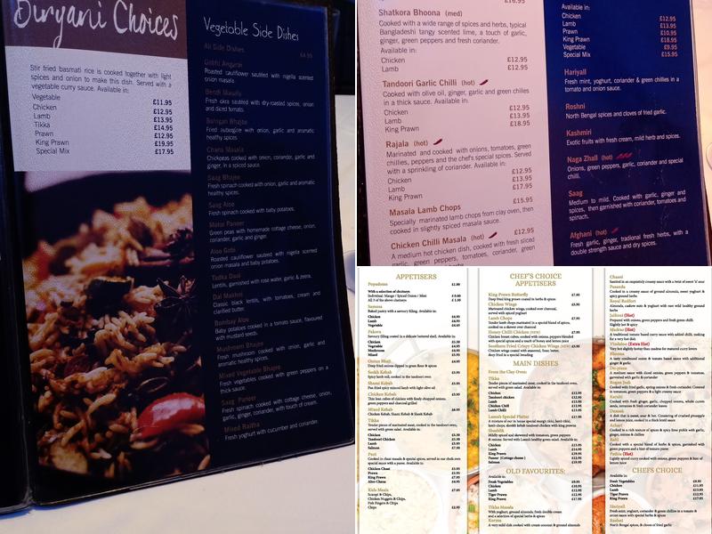 Lasan Westhill Menu