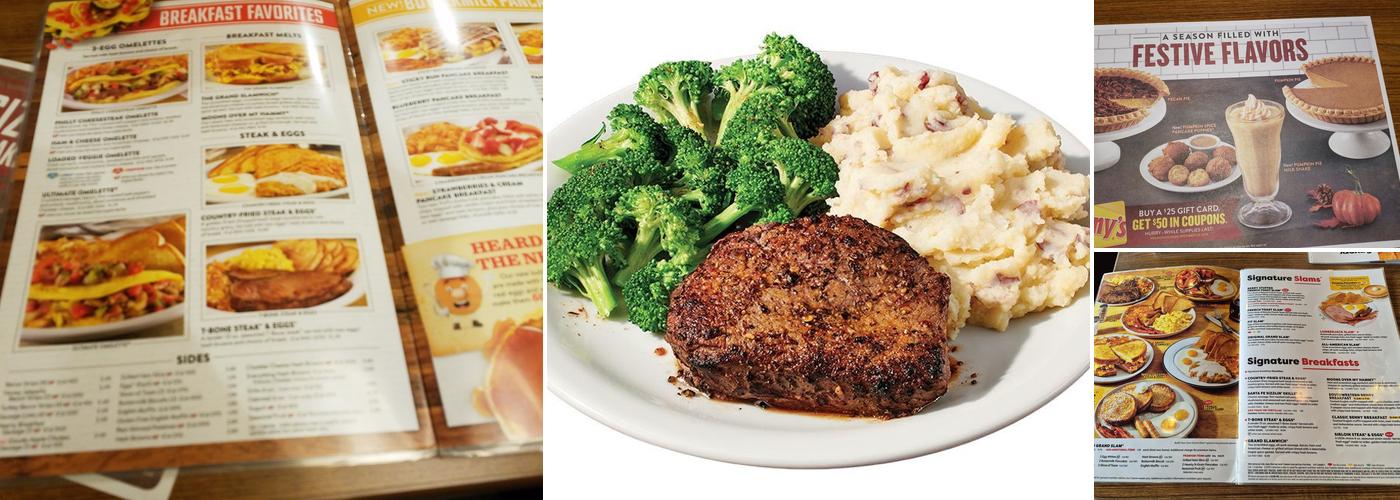 Denny's Menu