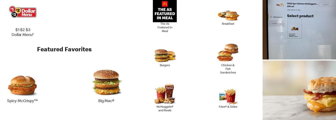 McDonald's Menu