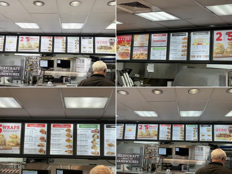 Arby's Menu
