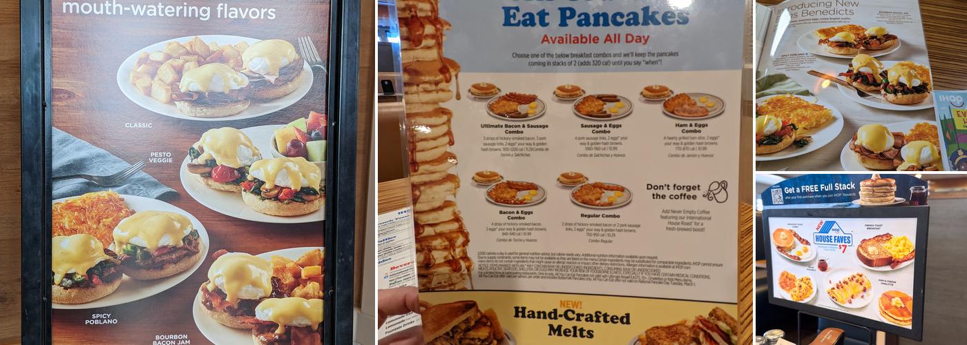 IHOP Menu