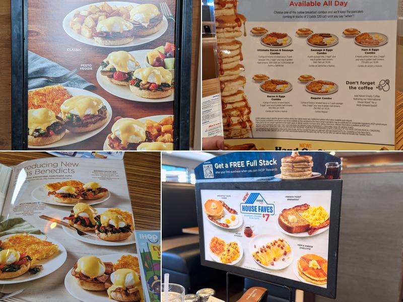 IHOP Menu