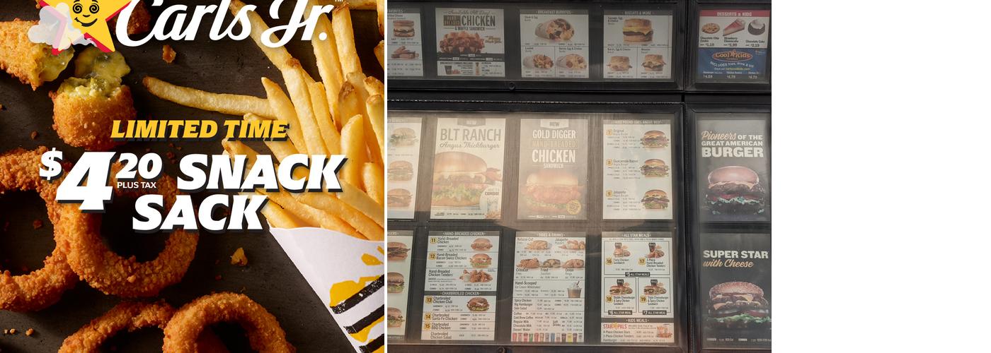 Carl’s Jr. Menu