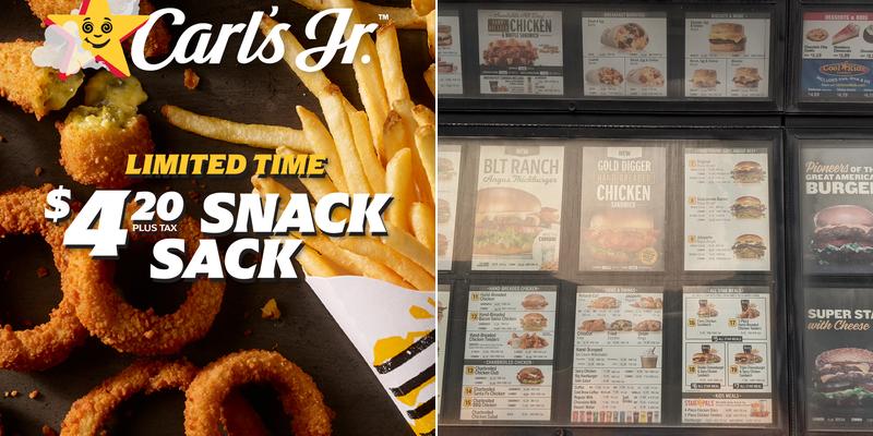Carl’s Jr. Menu