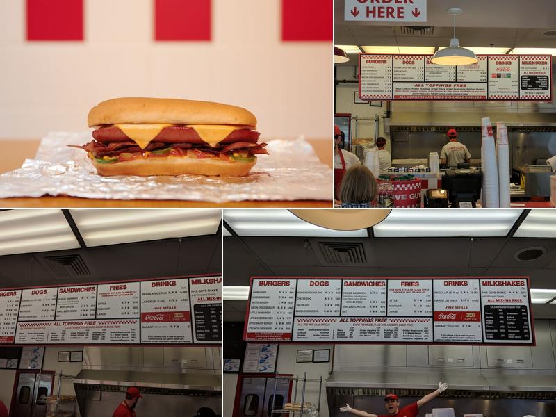 Five Guys Menu