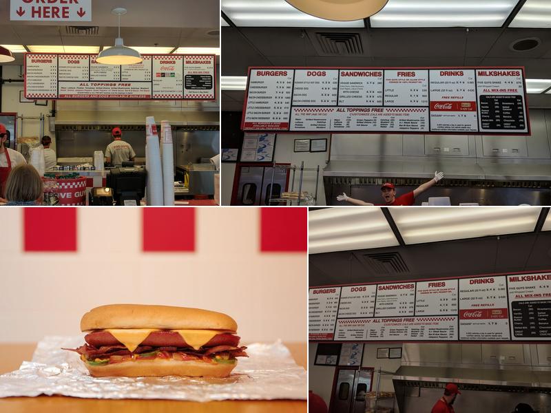 Five Guys Menu