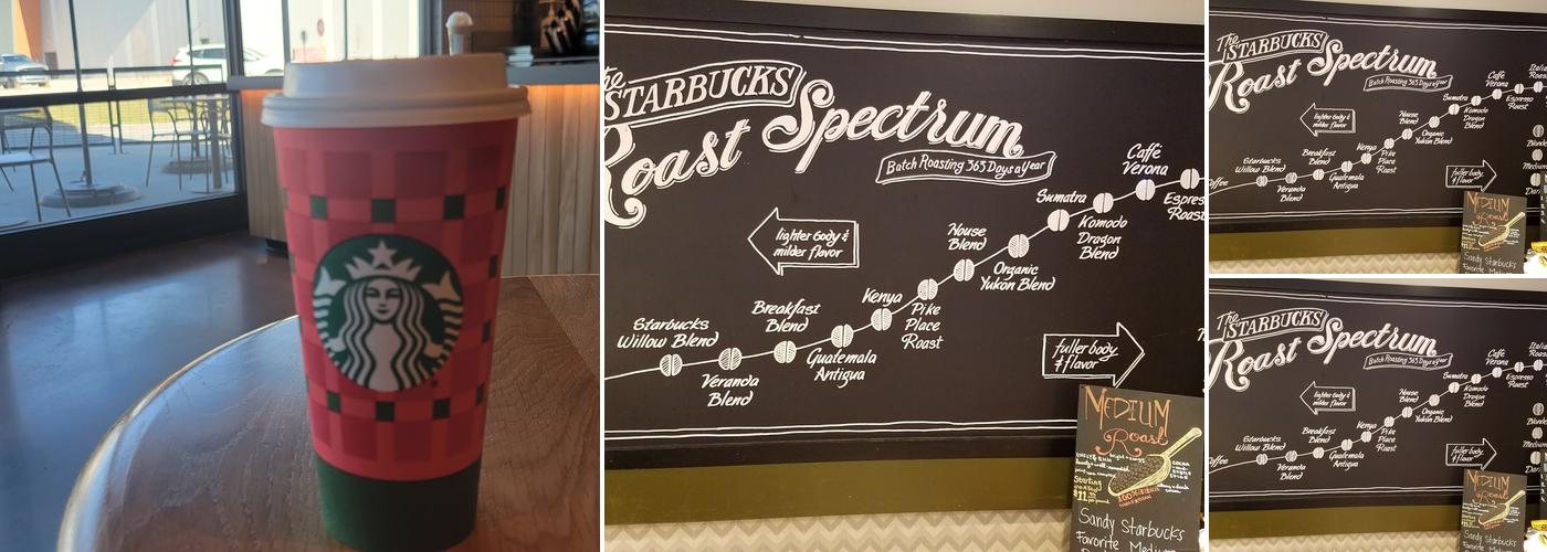 Starbucks Coffee Company Menu