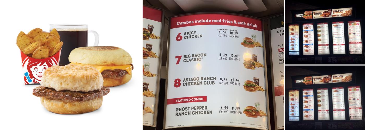 Wendy's Menu