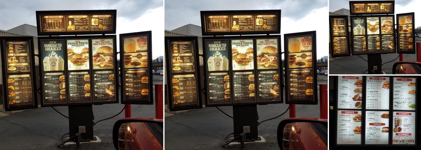 Arby's Menu