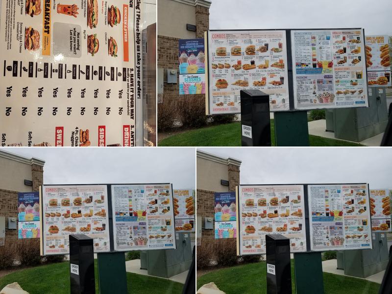 Burger King Menu