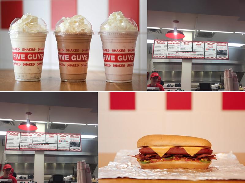 Five Guys Menu