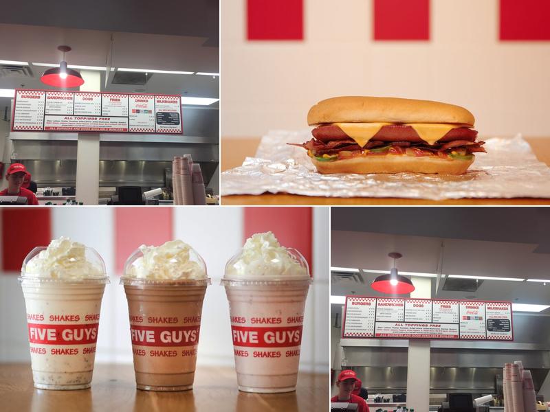 Five Guys Menu