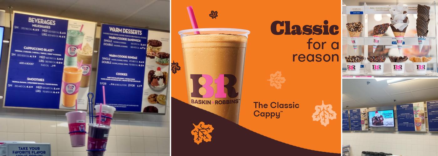 Baskin-Robbins Menu