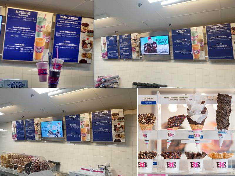 Baskin-Robbins Menu