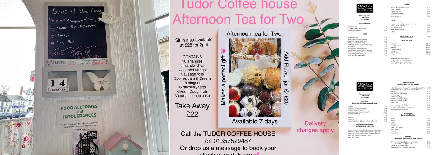 Tudor Coffee House Menu
