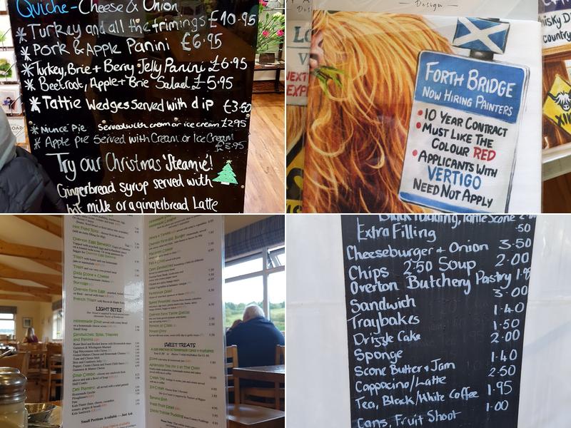 The Oven at Overton Farm Menu