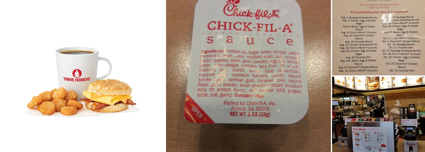 Chick-fil-A Menu