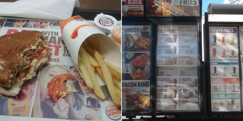 Burger King Menu