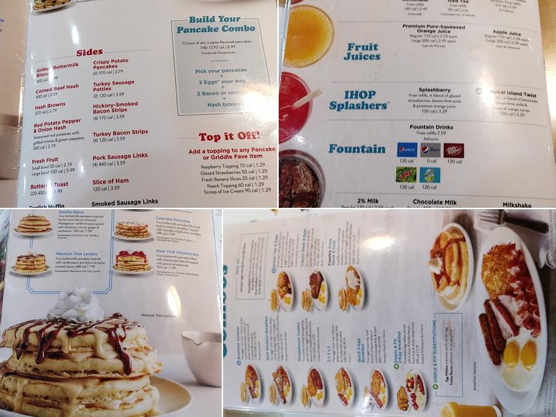 IHOP Menu
