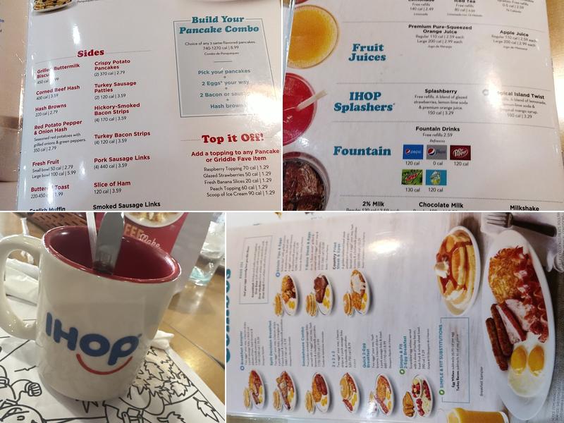 IHOP Menu