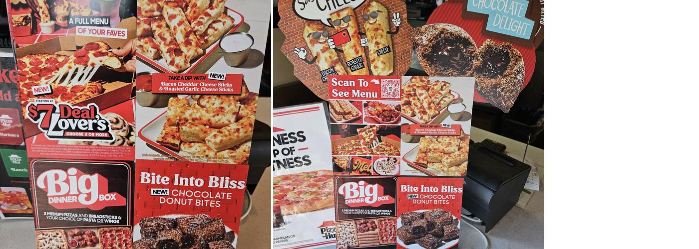 Pizza Hut Menu
