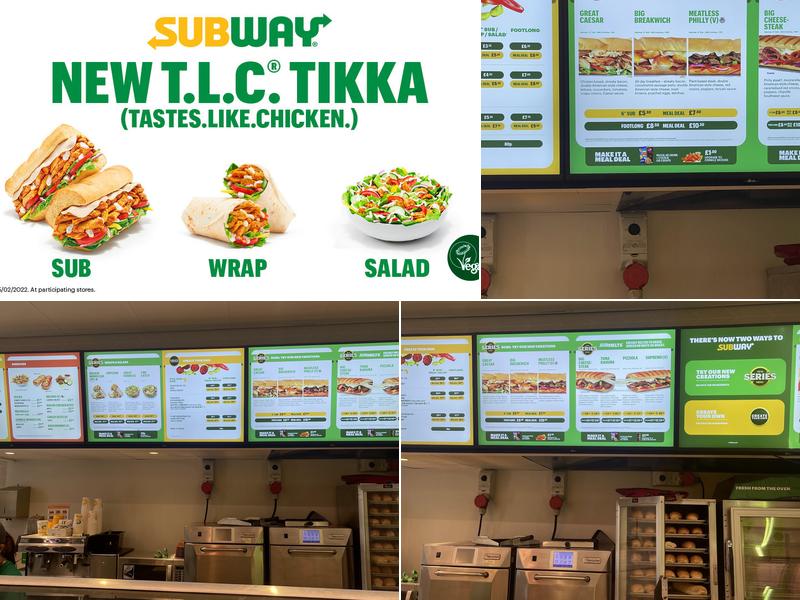 Subway Menu