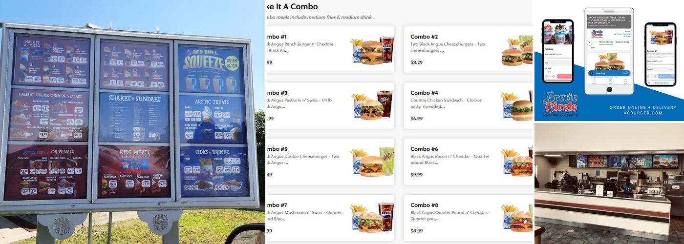 Arctic Circle Menu