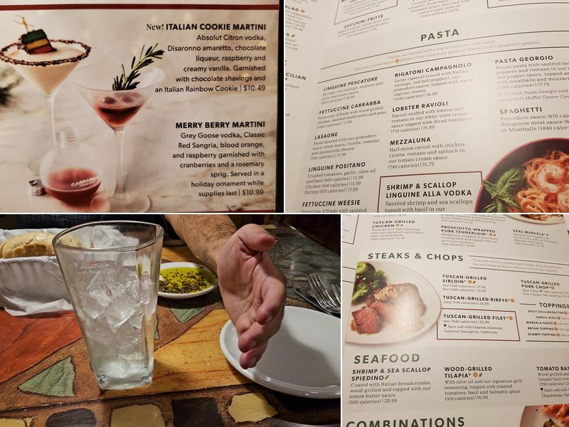 Carrabba's Italian Grill Menu