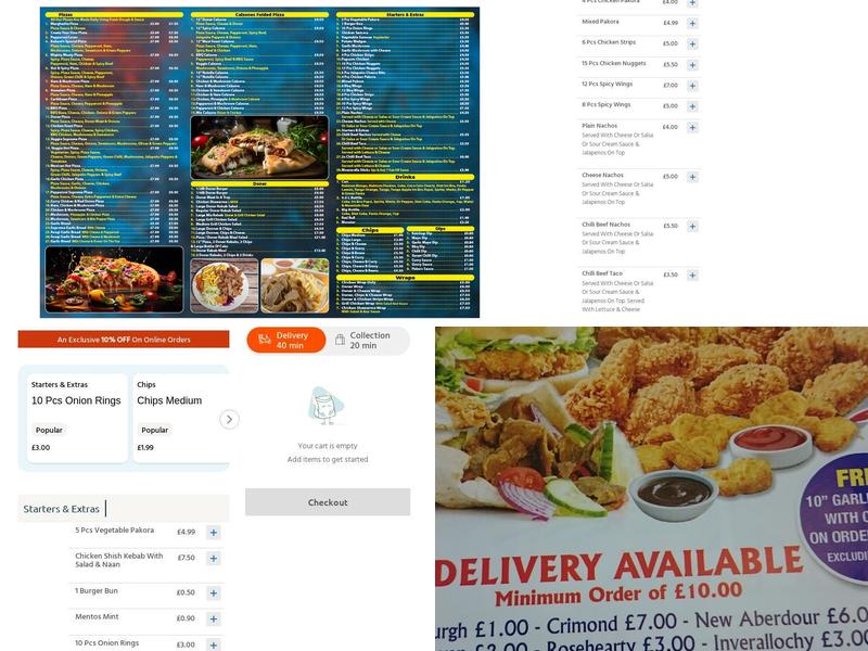 Kobani Chicken Fraserburgh Menu